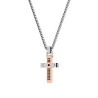 Halskette Rosso Amante Herr ANNIVERSARIO 20 in Stahl Spinello UCN502AR - UCN502AR